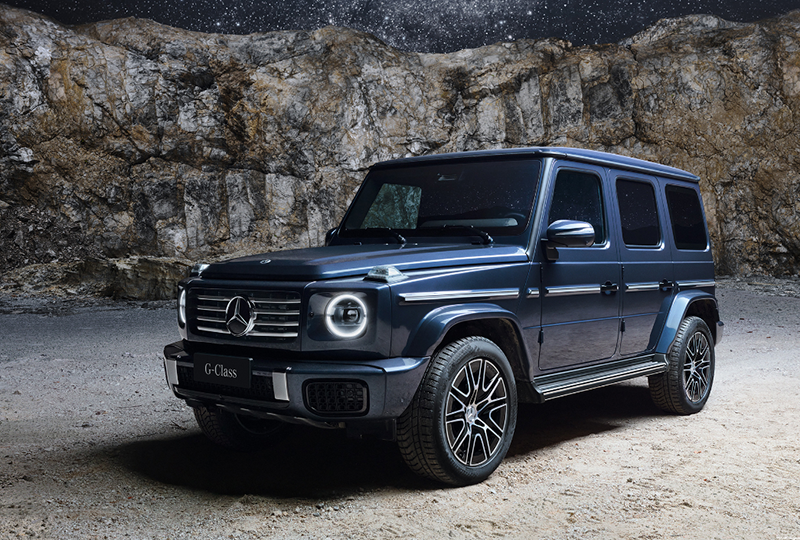 The New Mercedes-Benz G 500 Retains Iconic Box Profile with Subtle Updates
